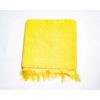 Aso Oke Silk Wrapper 100606 Bright Yellow