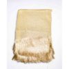 Aso Oke Silk Wrapper 100606 Gold