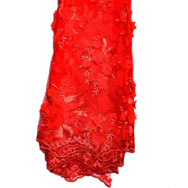 3d lace (100608) red